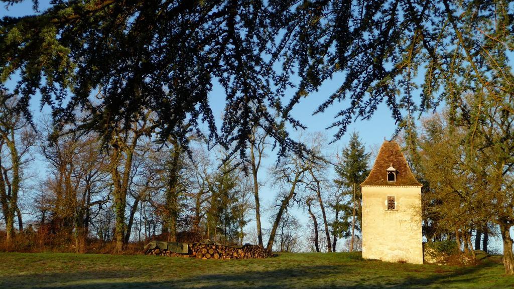 Domaine De Lamassas Bed & Breakfast Hautefage-la-Tour Exterior foto